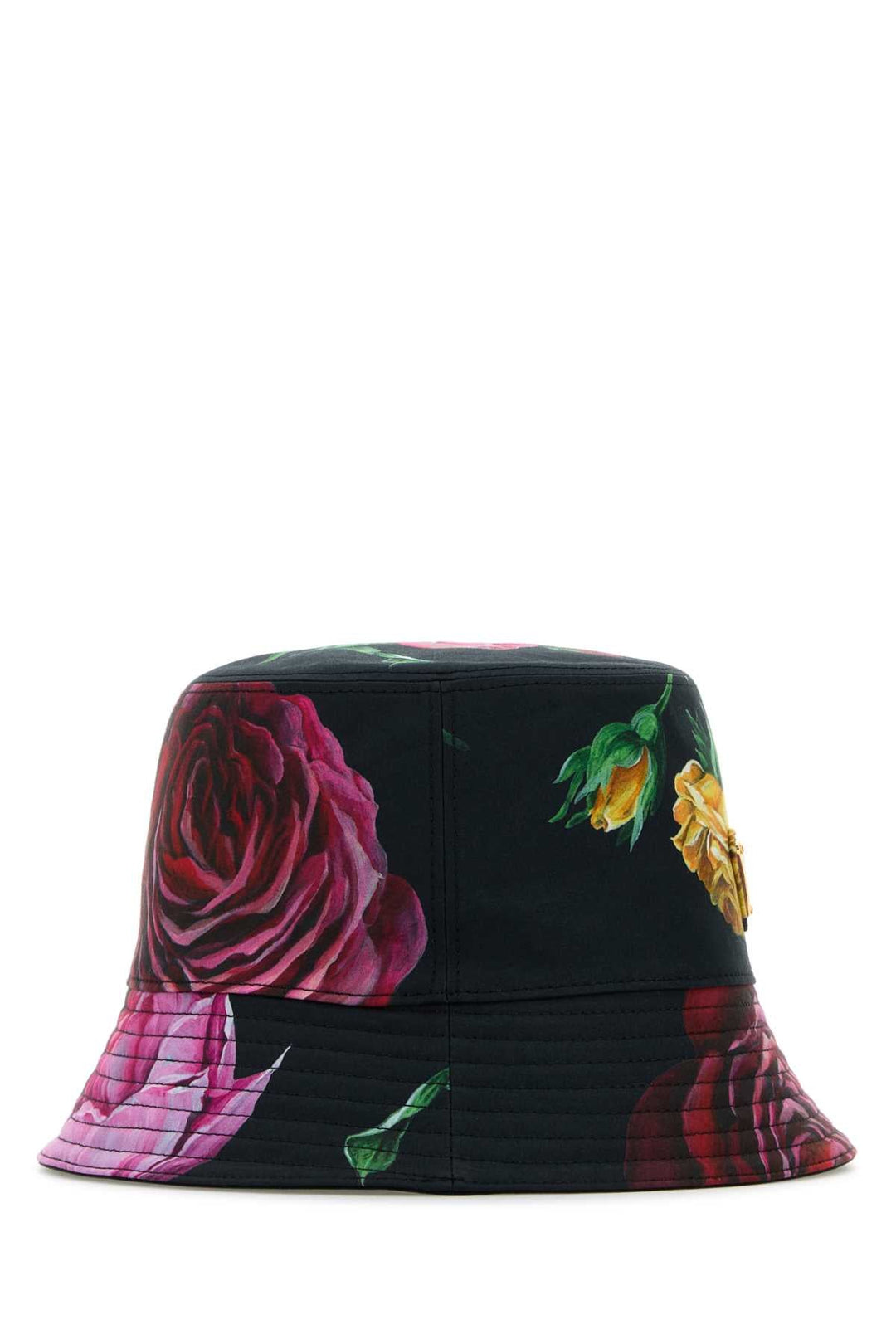 Prada Women Printed Cotton Bucket Hat