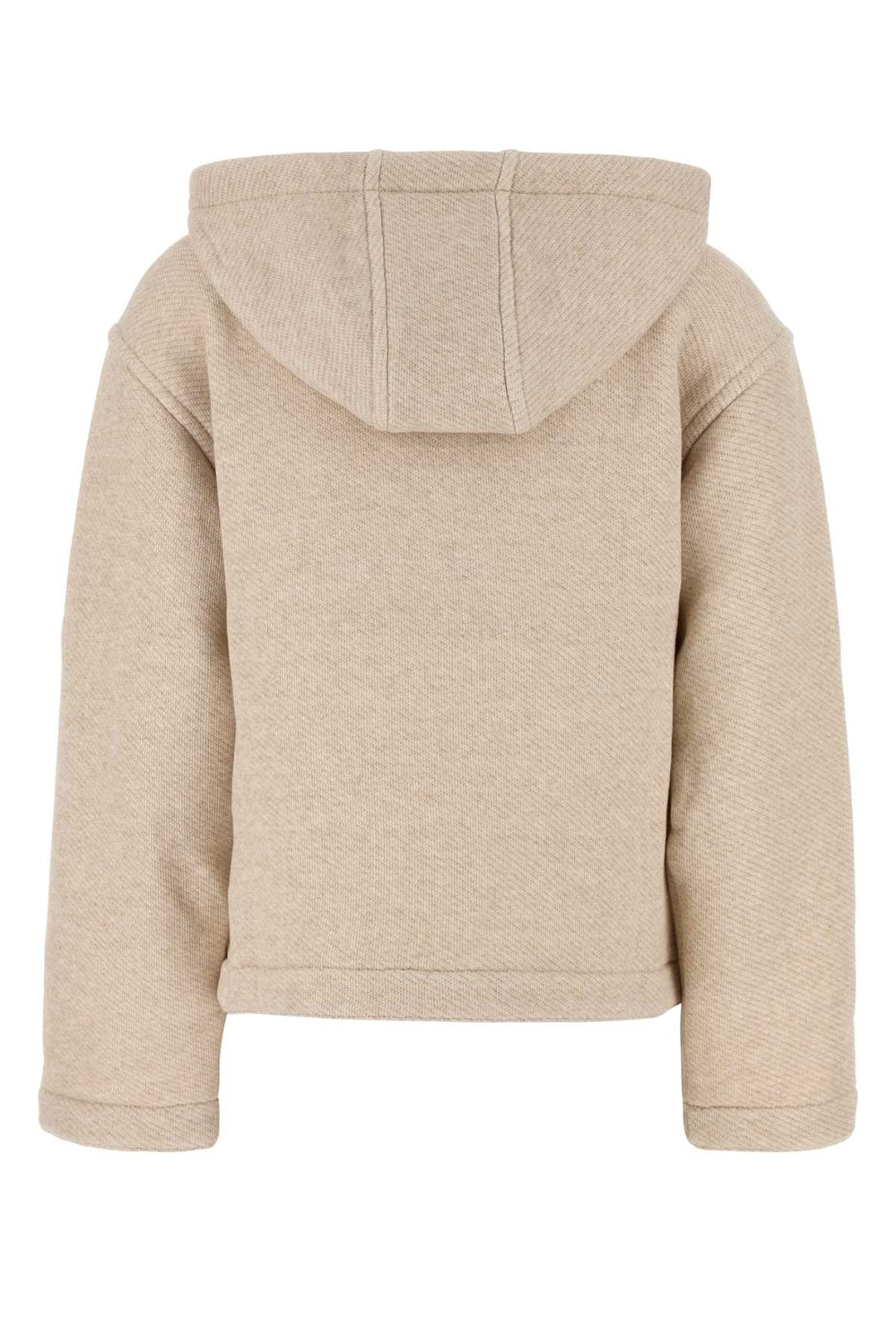 Max Mara Women Sand Cotton Blend Gary Sweatshirt