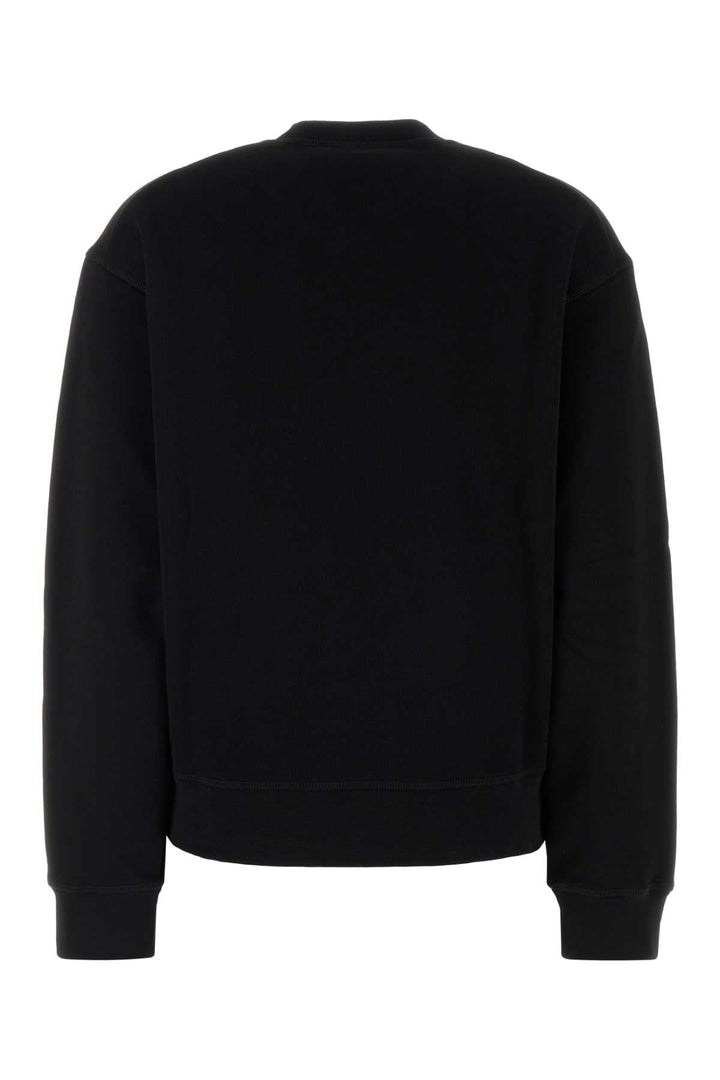 Dsquared Women Black Cotton Sweatshirt