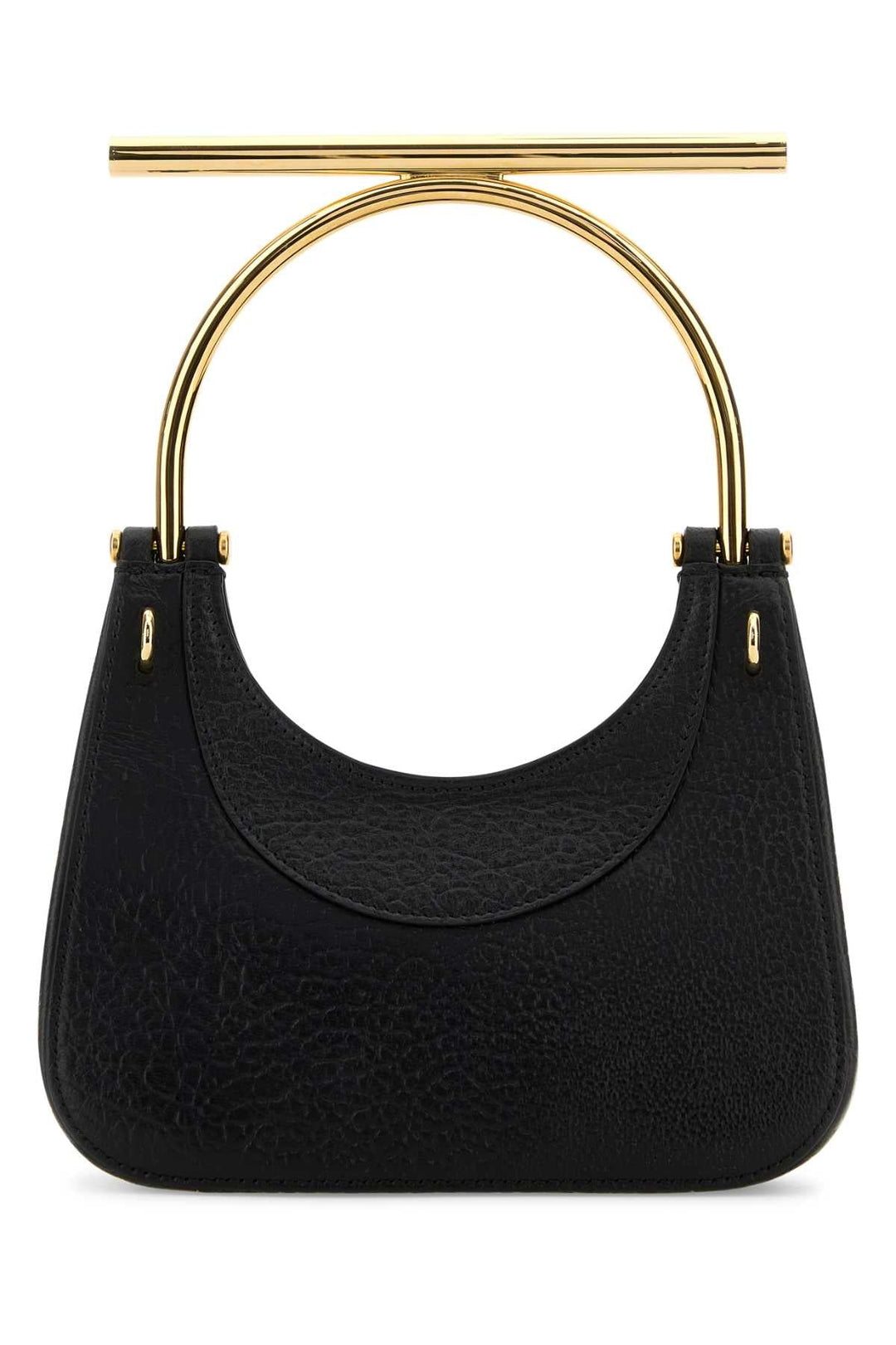 Alexander Mcqueen Women Black Leather Mini Cross-Bar Handbag