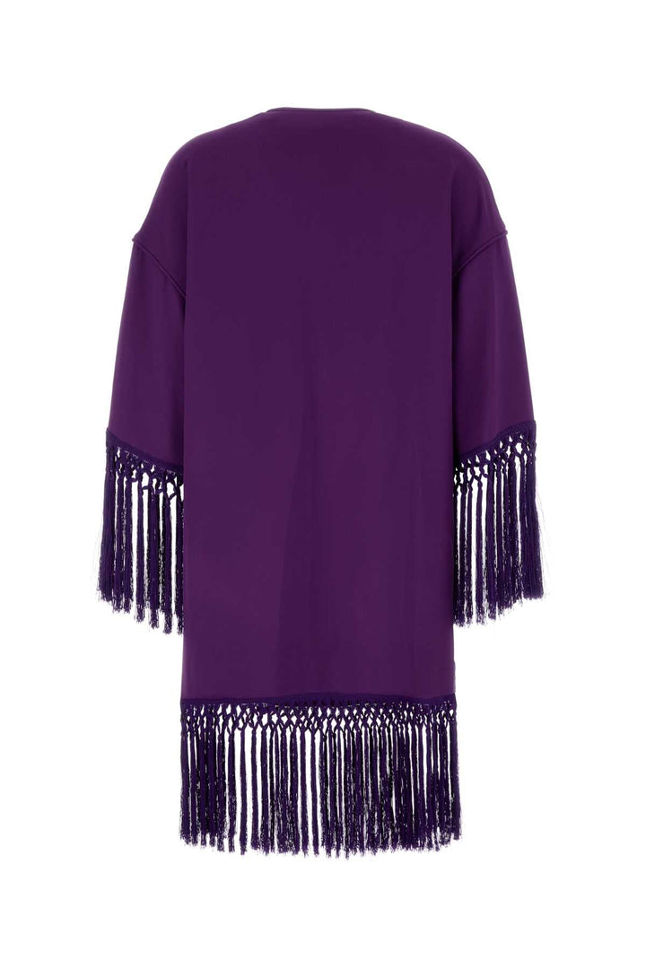 Valentino Garavani Women Purple Cady Dress