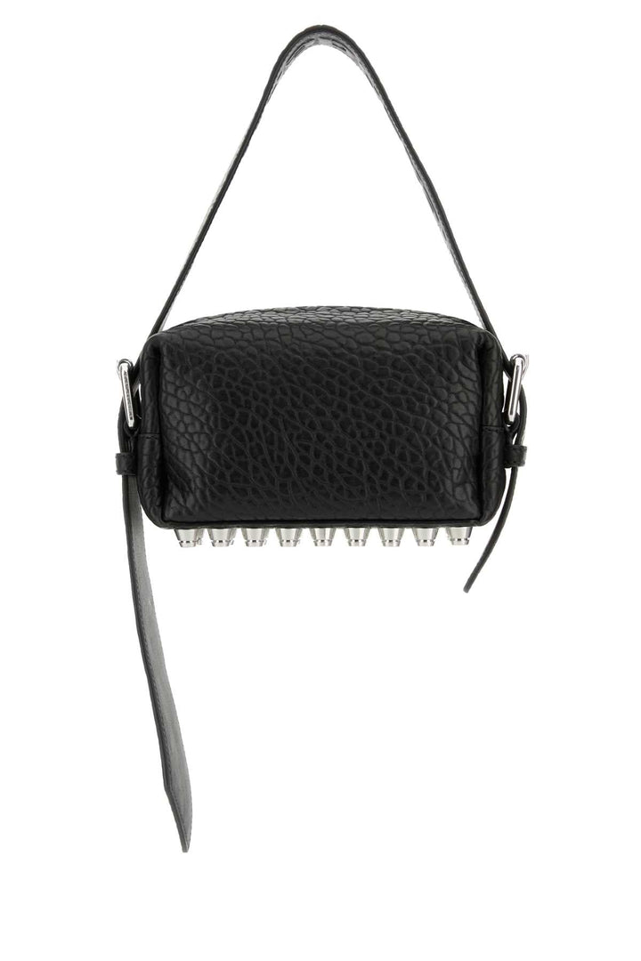 Alexander Wang Women Black Leather Small Ricco Shoulder Bag