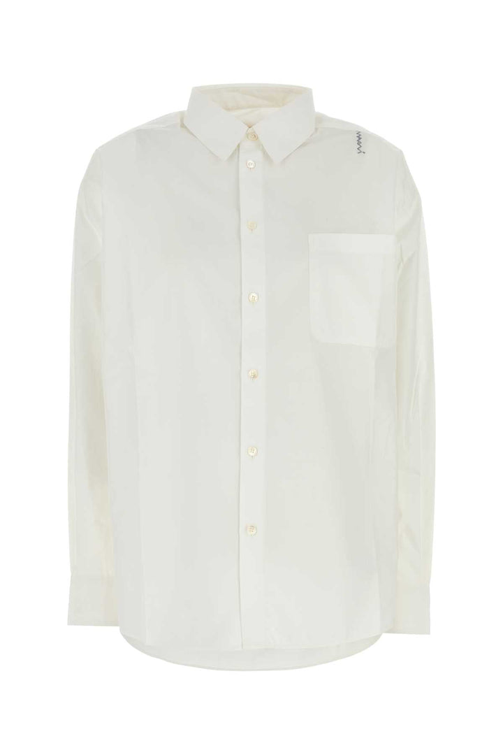 Marni Women White Poplin Shirt