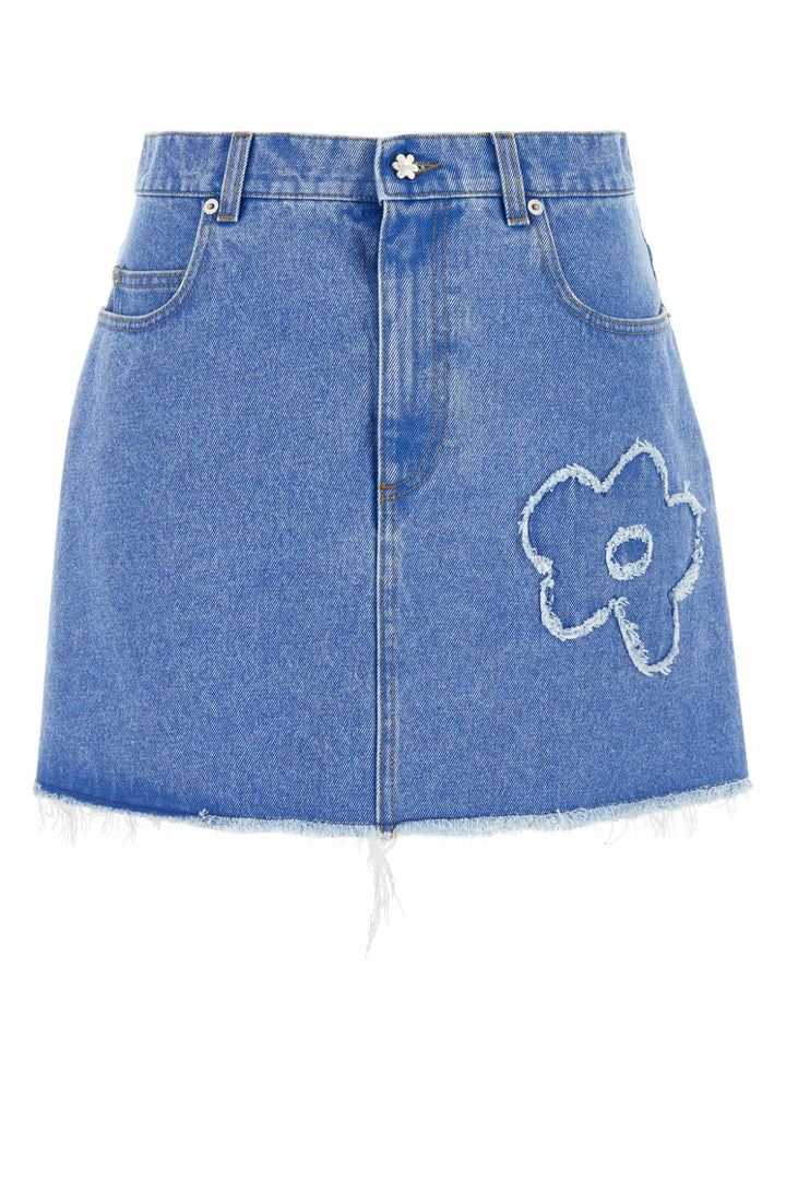 Marni Women Denim Mini Skirt