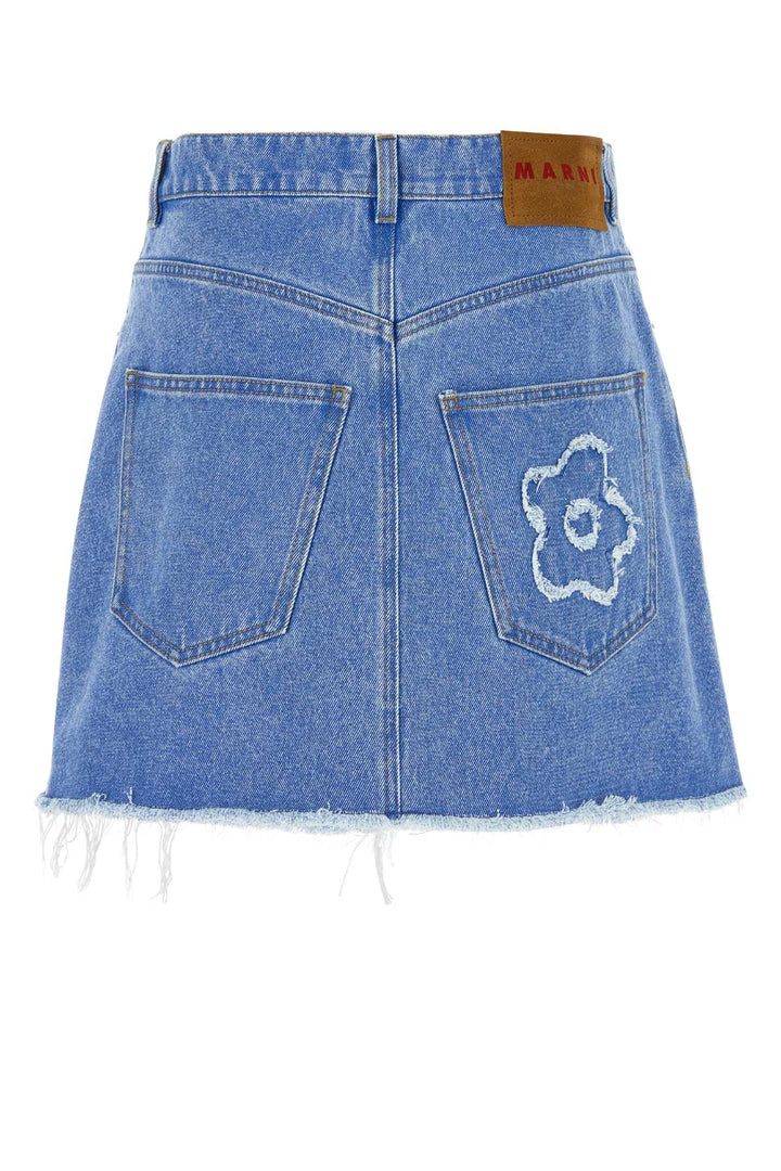 Marni Women Denim Mini Skirt