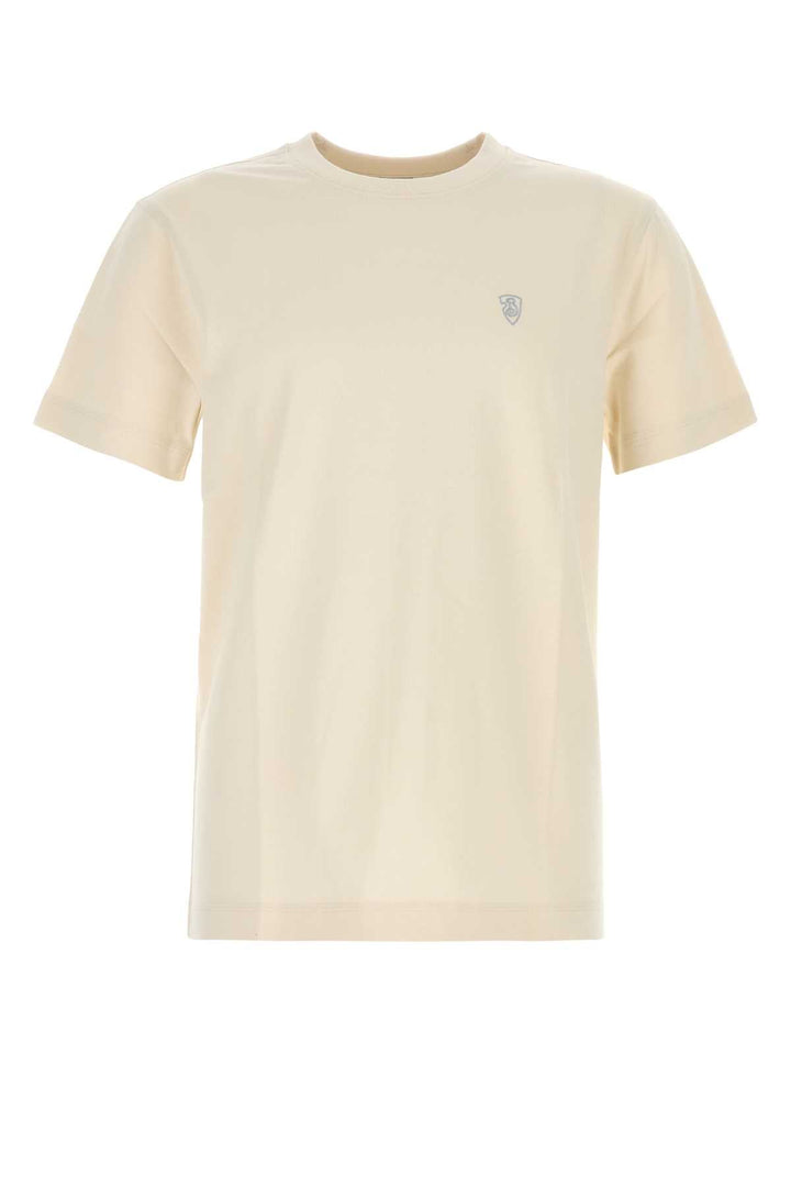 Burberry Men Sand Cotton T-Shirt