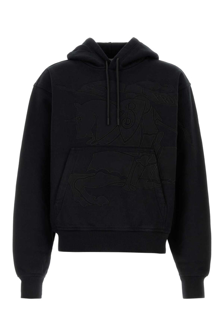 Burberry Men Black Cotton Blend Sweatshirt