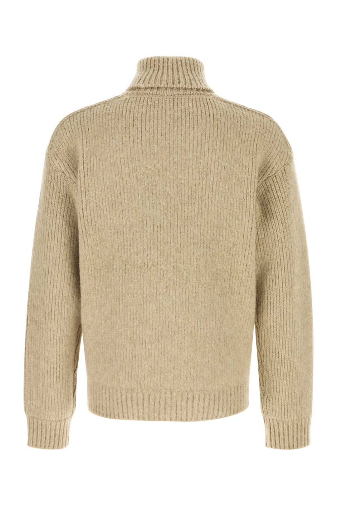 Burberry Men Cappuccino Wool Blend Sweater