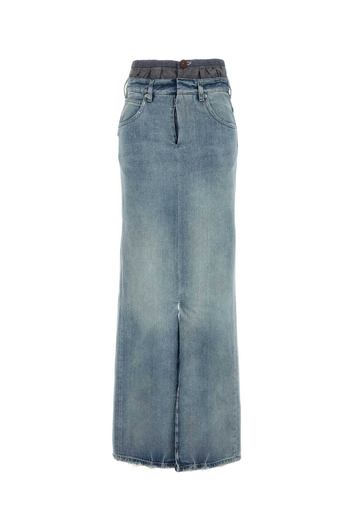 Maison Margiela Women Denim Skirt