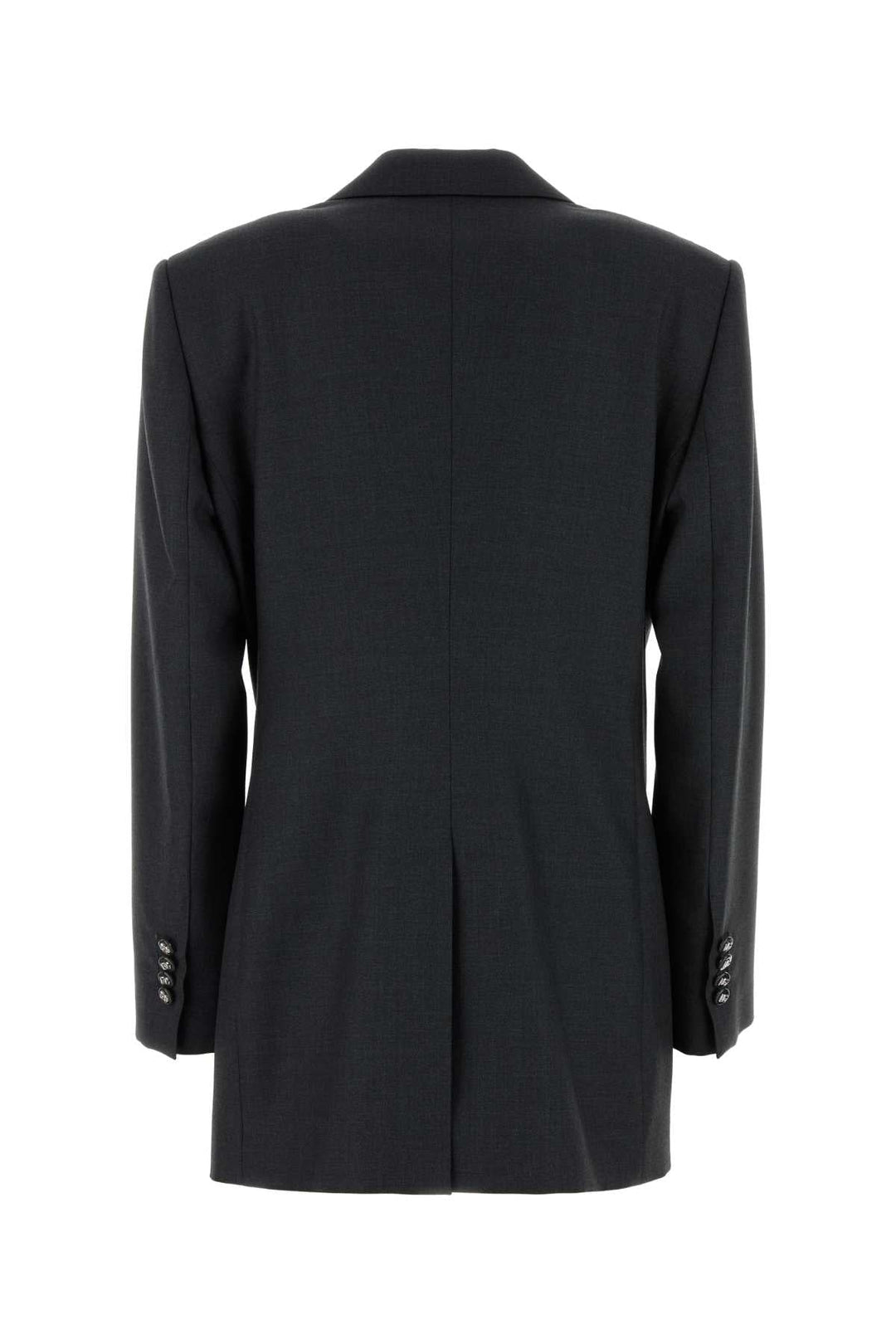 Dolce & Gabbana Women Graphite Wool Blazer