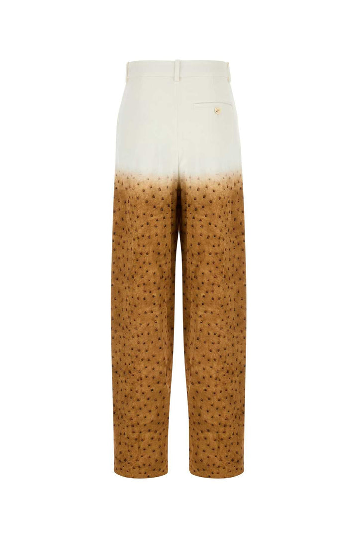 Loewe Women Printed Crepe Pant