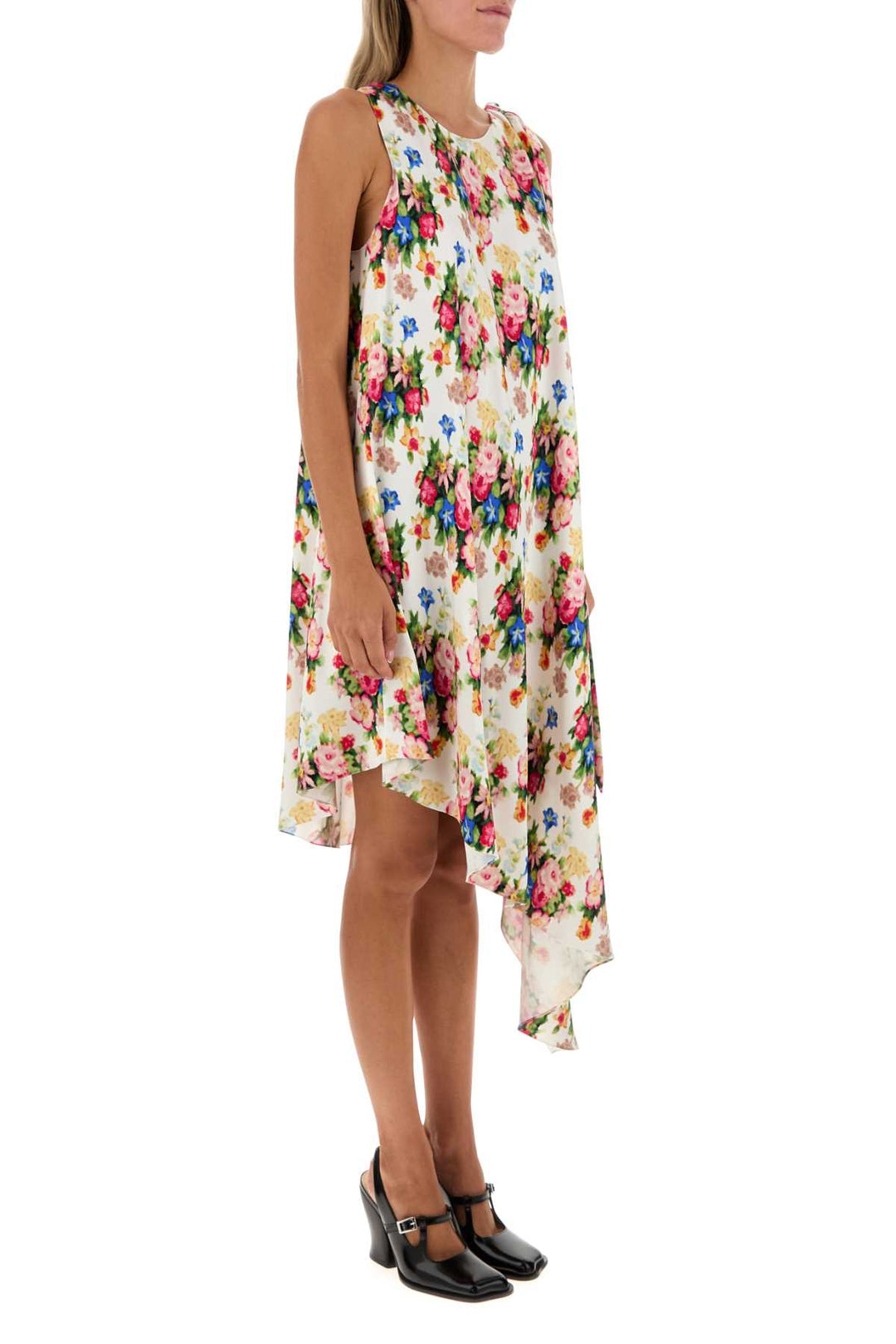 Loewe Women Printed Silk Dress