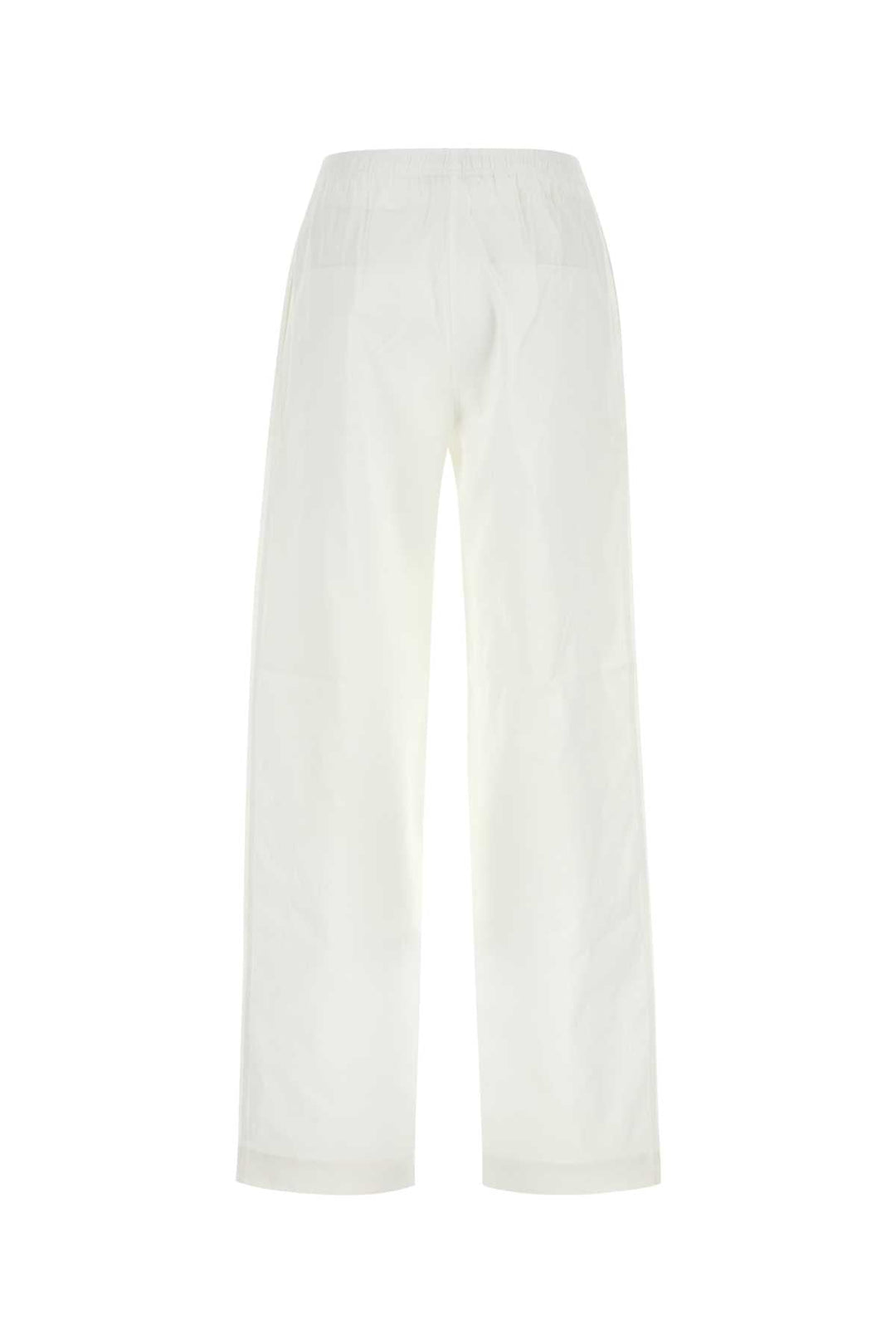Miu Miu Women White Poplin Pyjama Pant