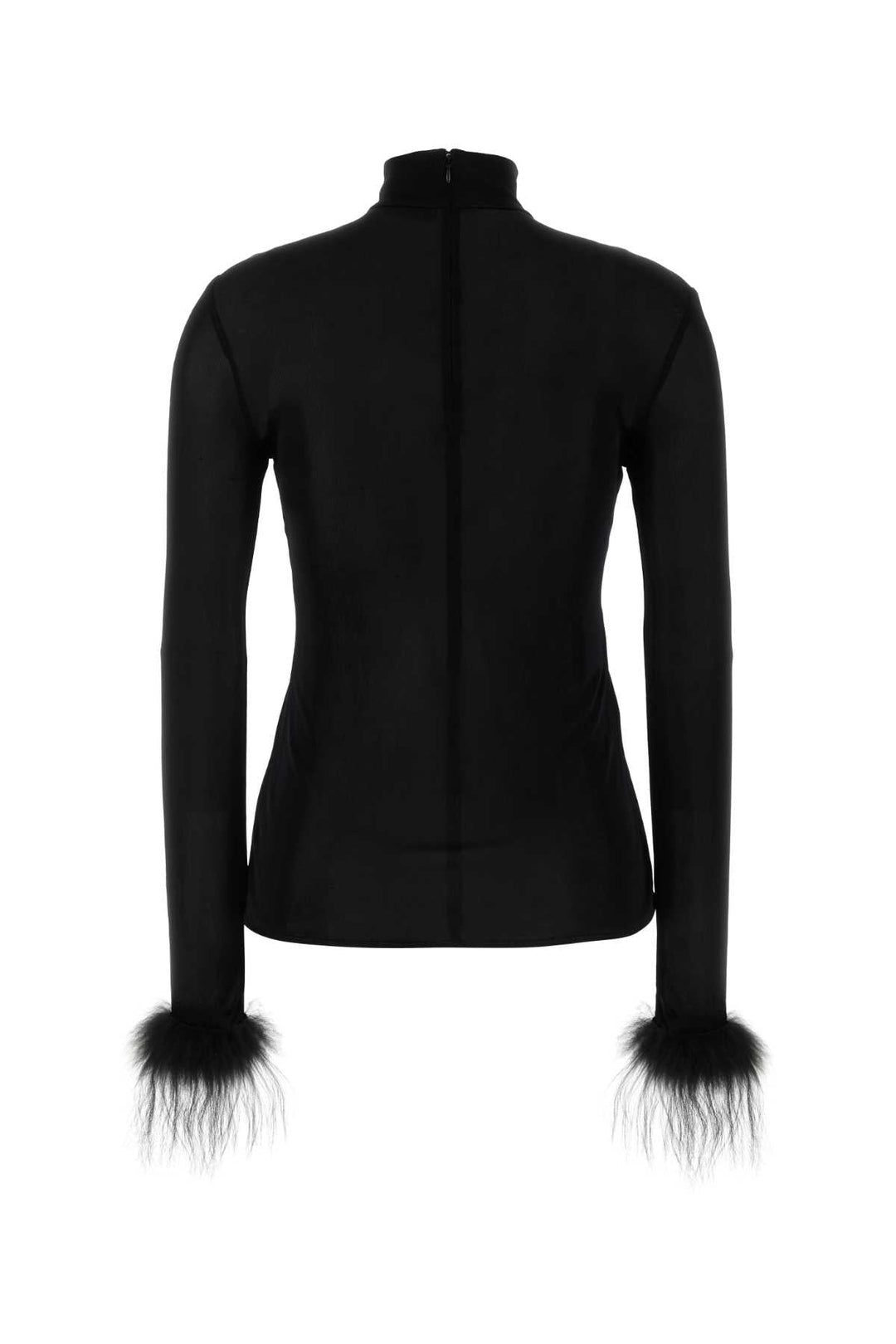 Prada Women Black Jersey Top