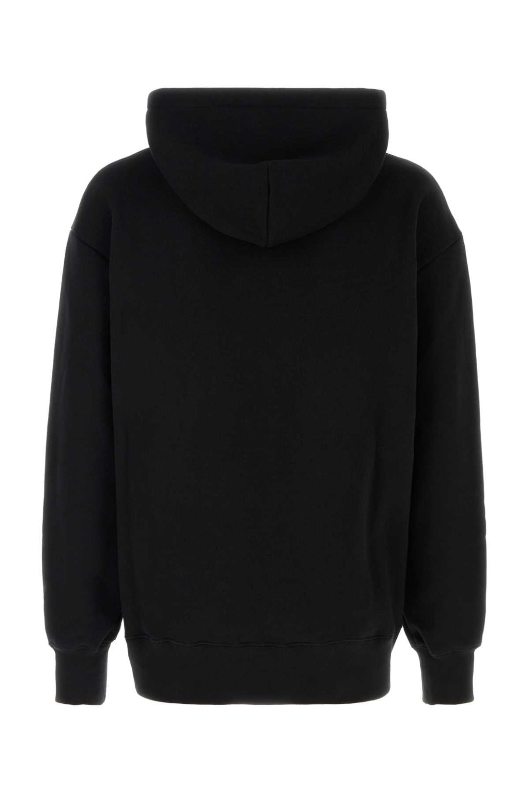 Valentino Garavani Men Black Cotton Sweatshirt