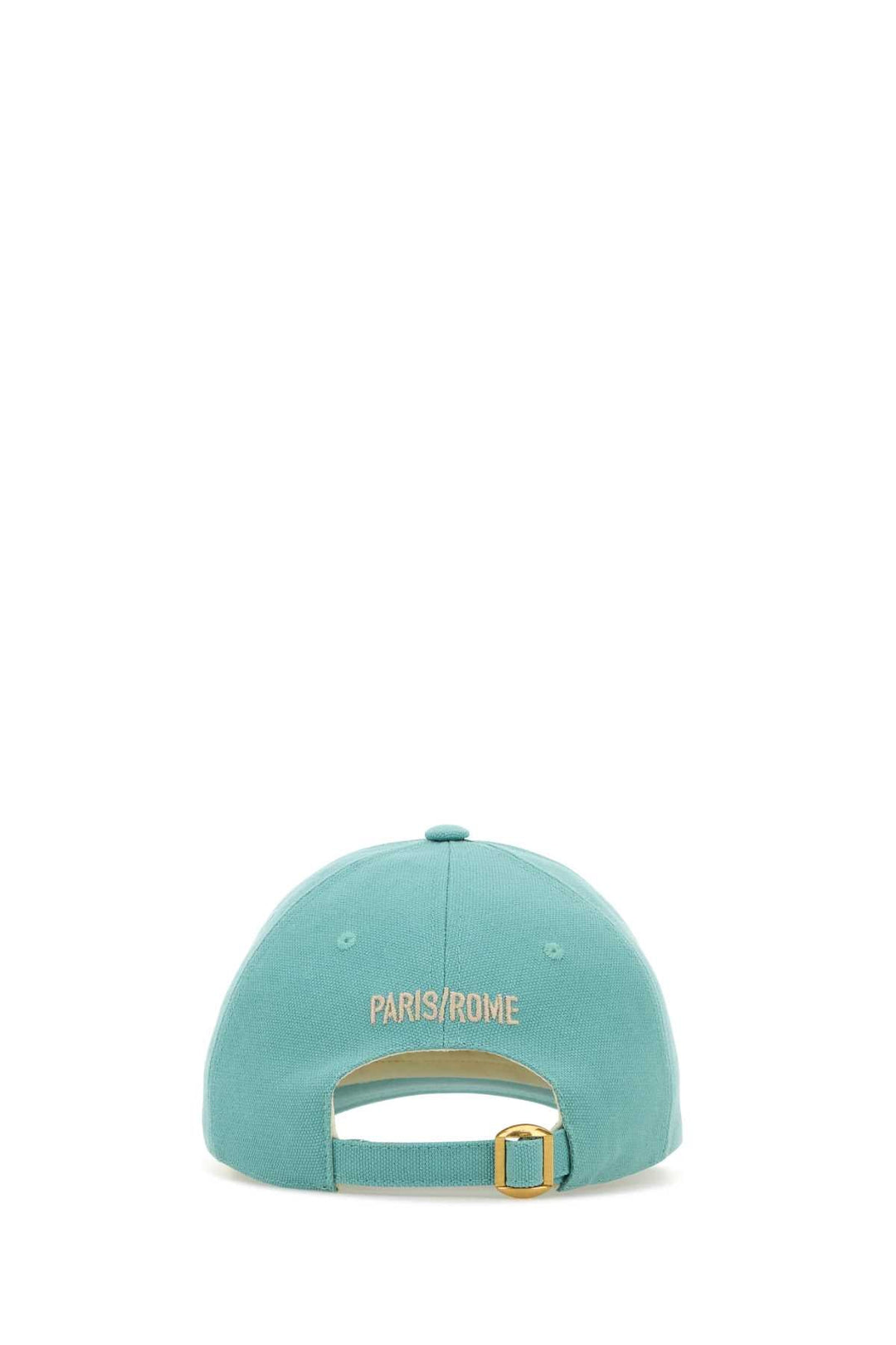 Valentino Garavani Men Light Blue Cotton Baseball Cap