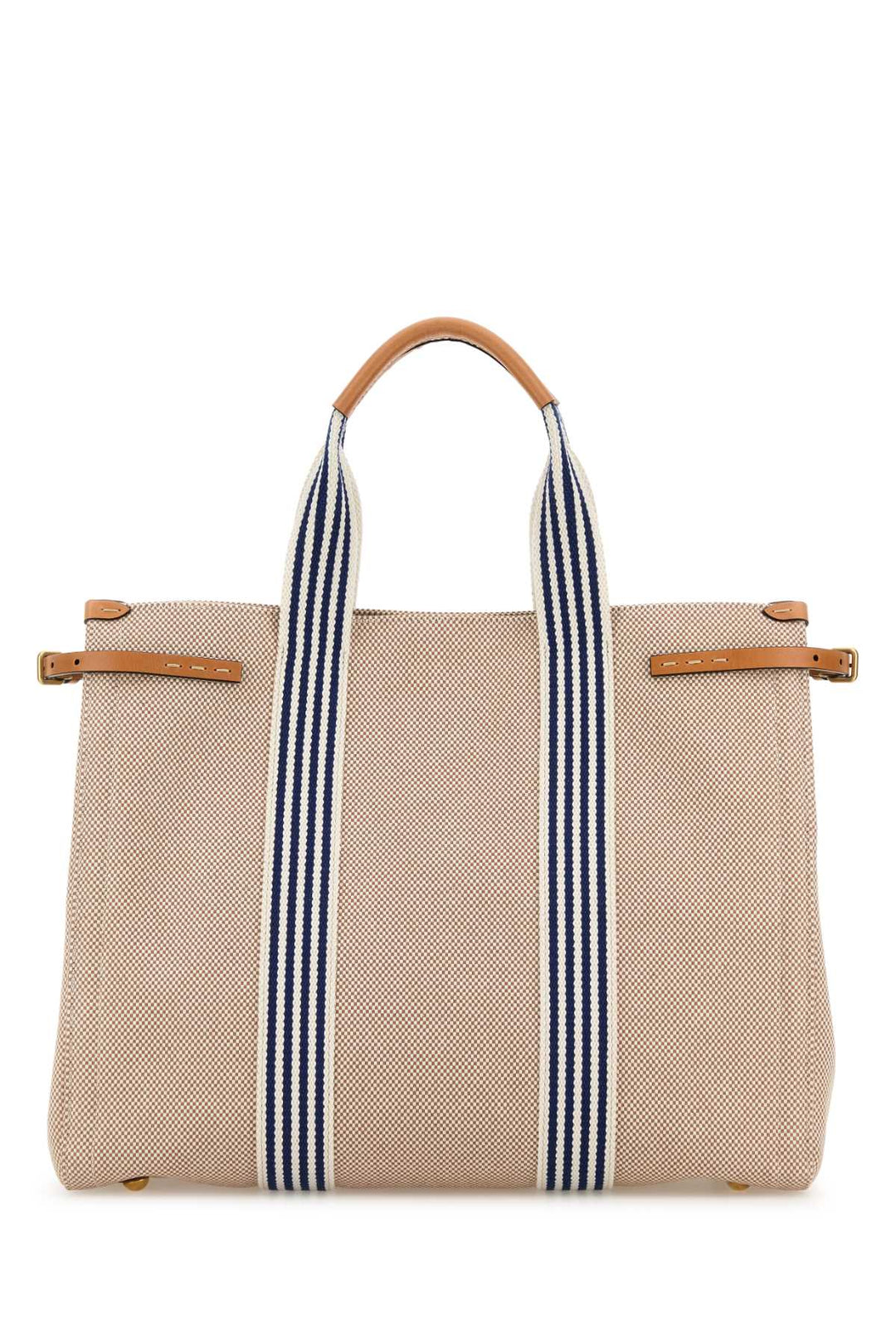 Valentino Garavani Men Two-Tone Canvas Antibes Shopping Bag