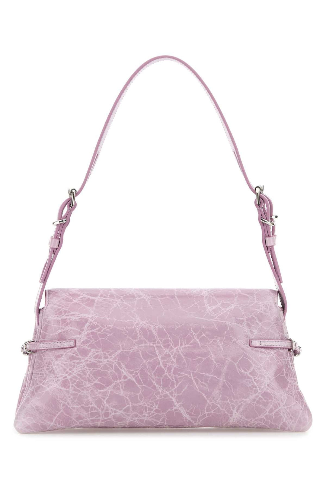 Givenchy Women Lilac Leather Pâ€™Tit Voyou Shoulder Bag