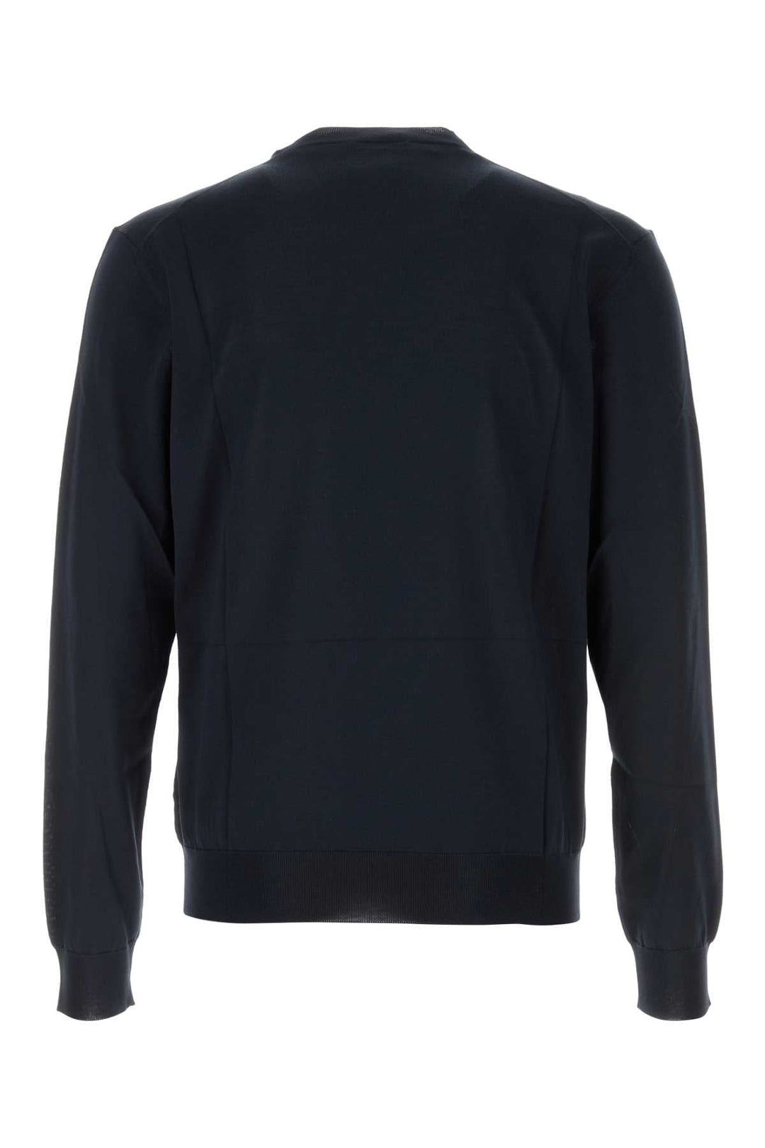 Prada Men Blue Silk Sweater