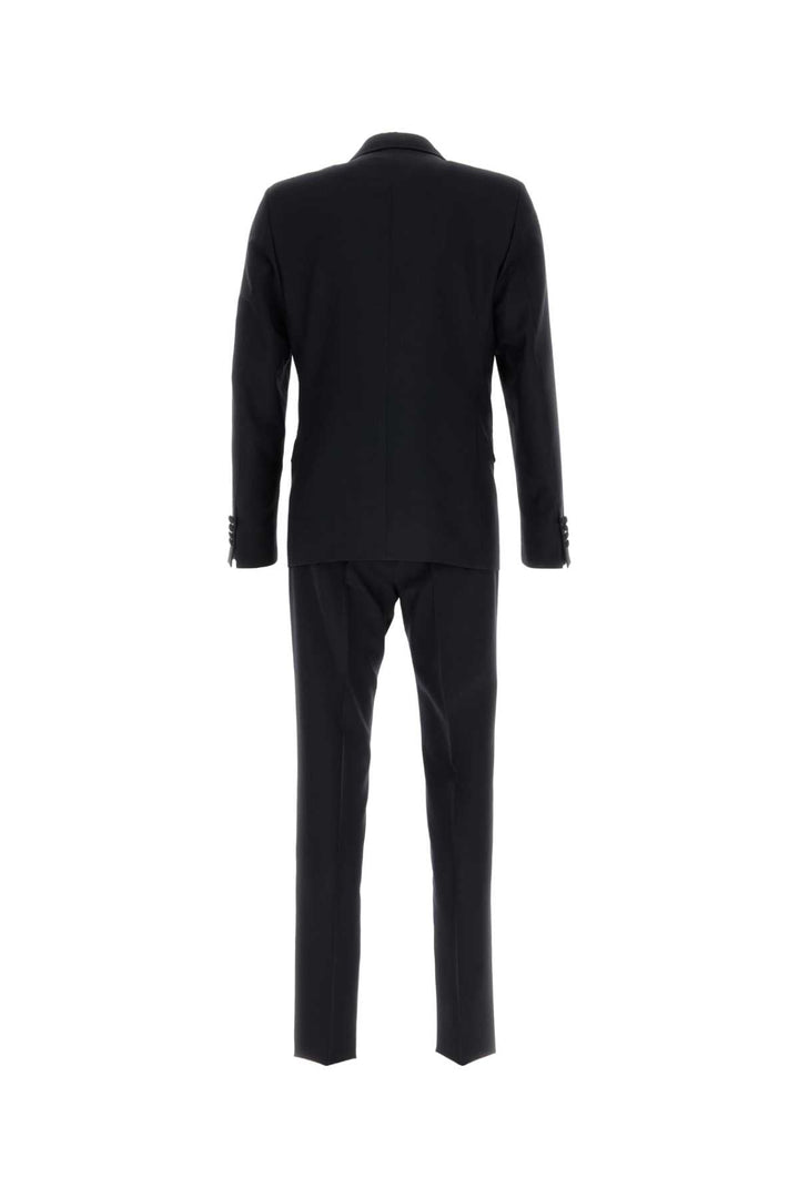PRADA Men Midnight Blue Wool Blend Tuxedo