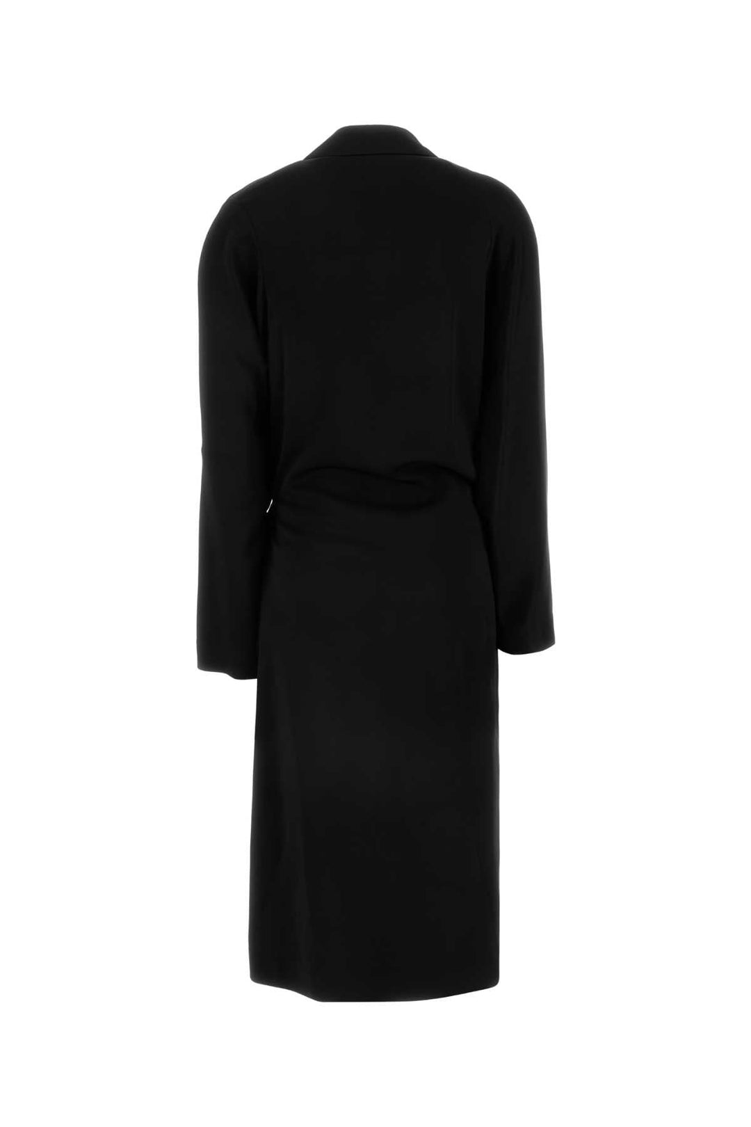 Loewe Women Black Stretch Cady Dress