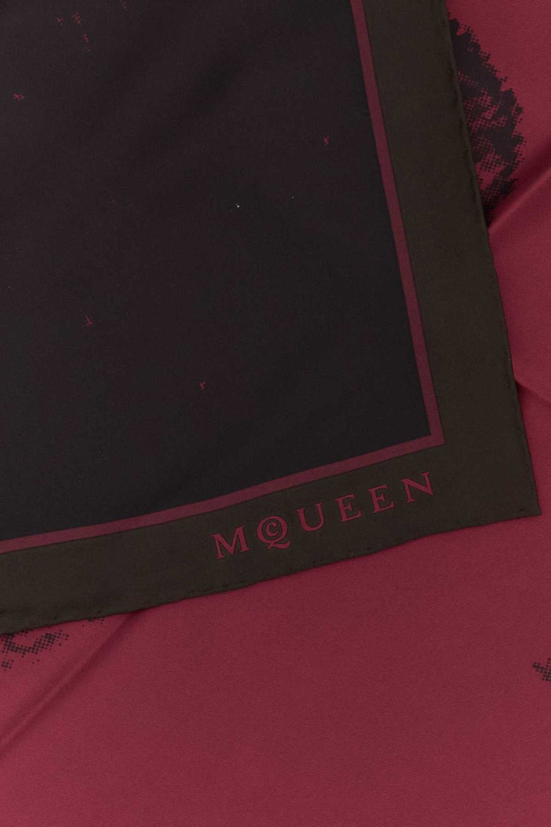 Alexander Mcqueen Women Printed Twill Foulard