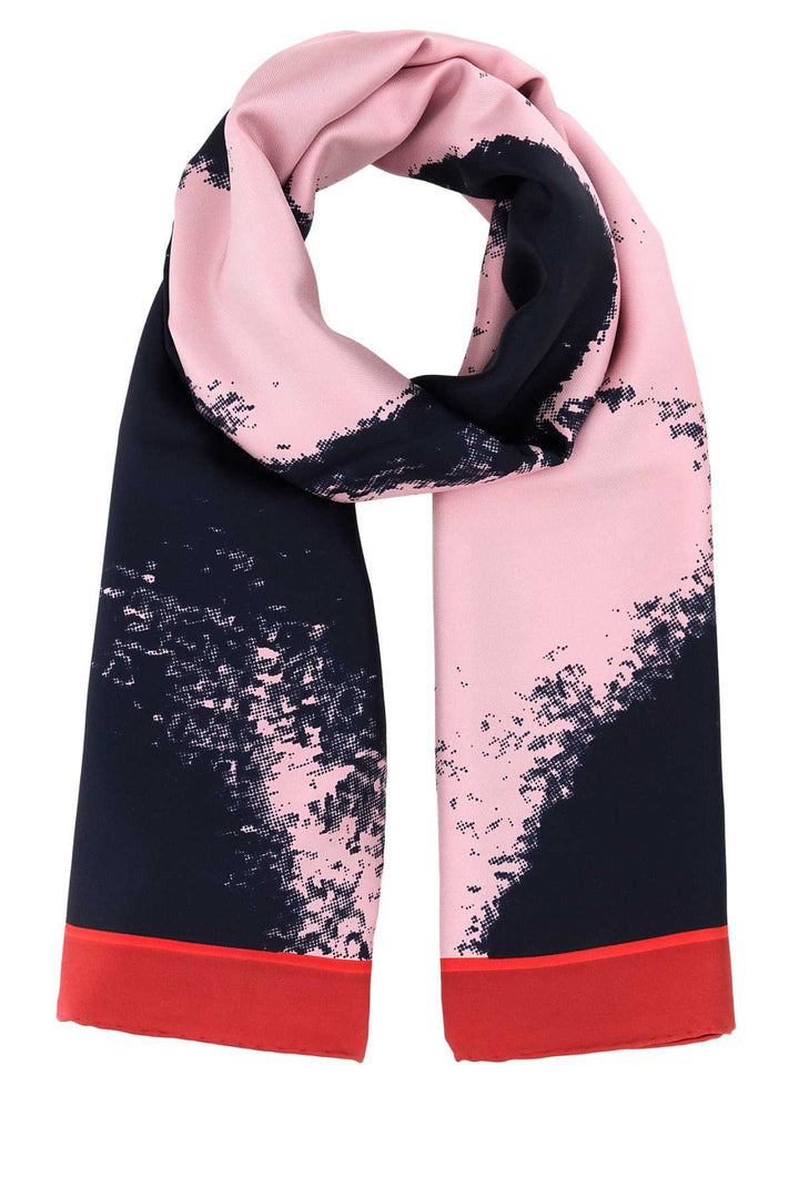 Alexander Mcqueen Women Printed Twill Foulard