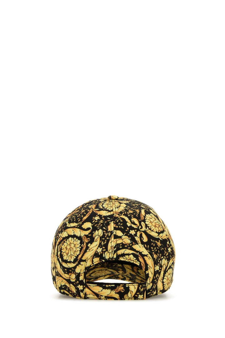 Versace Men Printed Polyester Baseball Cap