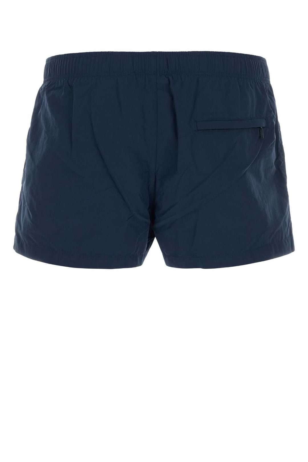 Versace Men Blue Nylon Bermuda Shorts