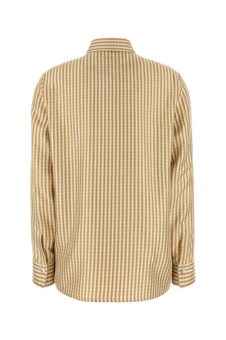 Versace Women Printed Silk Shirt