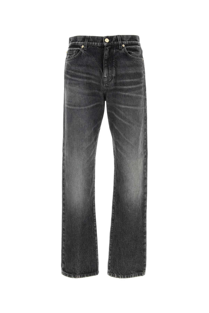 Versace Men Slate Denim Jeans