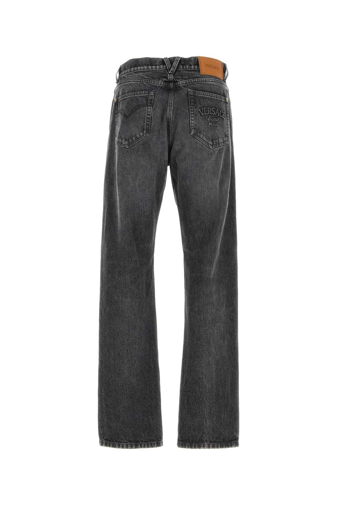 Versace Men Slate Denim Jeans