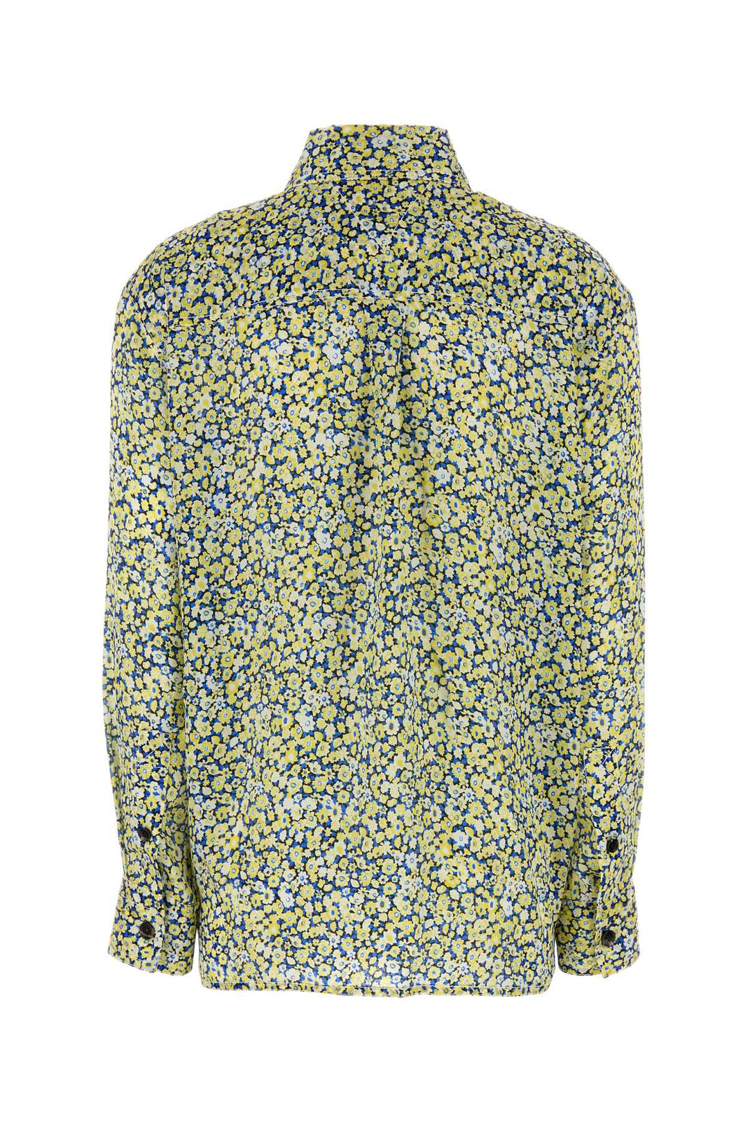 Bottega Veneta Women Printed Silk Shirt