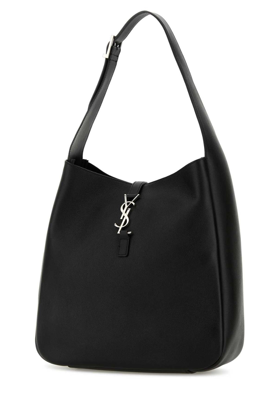 Saint Laurent Women Black Leather Le 5 Ã  7 Shoulder Bag
