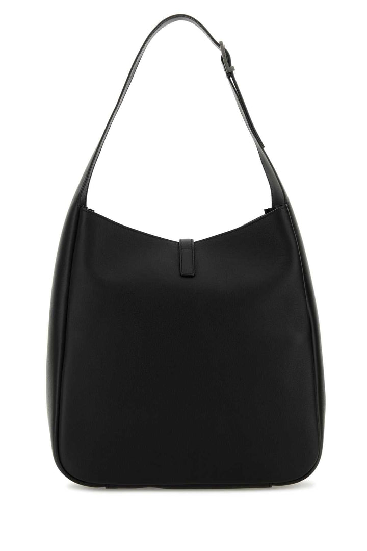 Saint Laurent Women Black Leather Le 5 Ã  7 Shoulder Bag