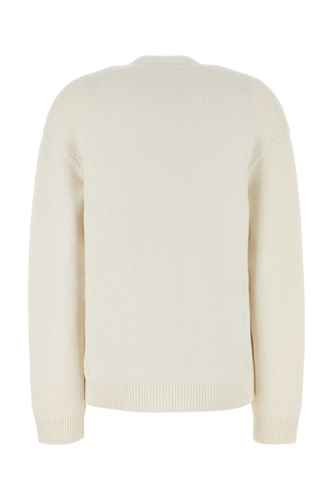 Fendi Women White Cashmere Blend Cardigan
