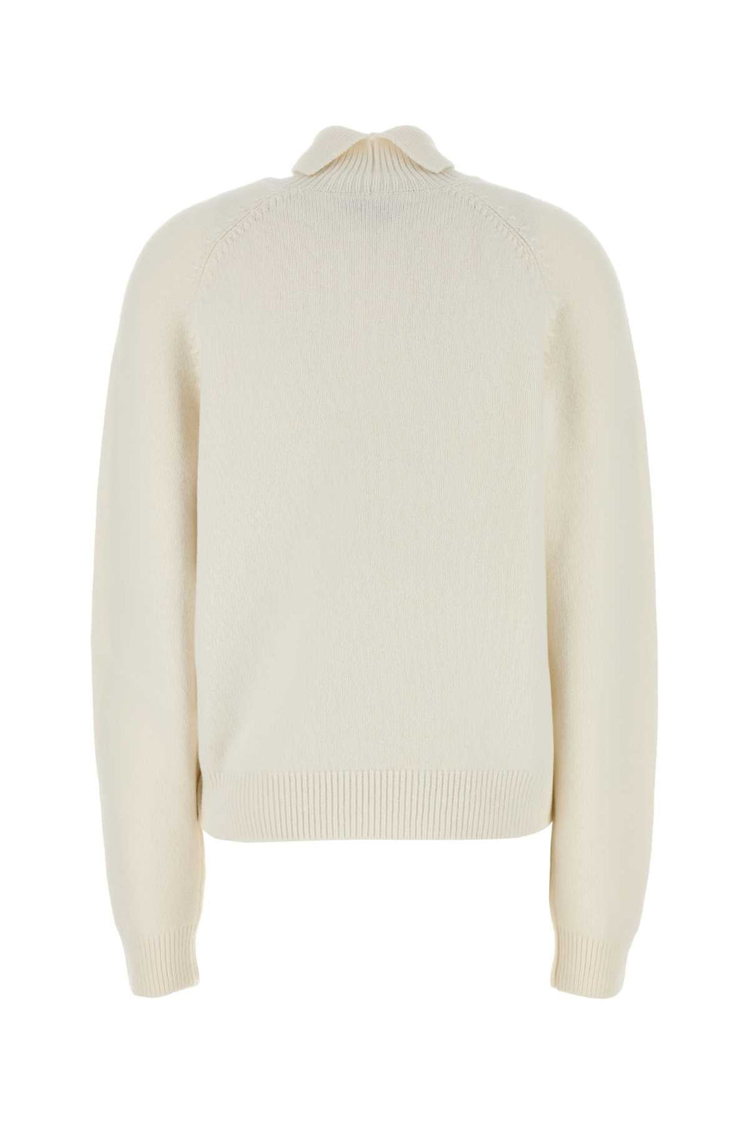 Fendi Women White Cashmere Blend Sweater