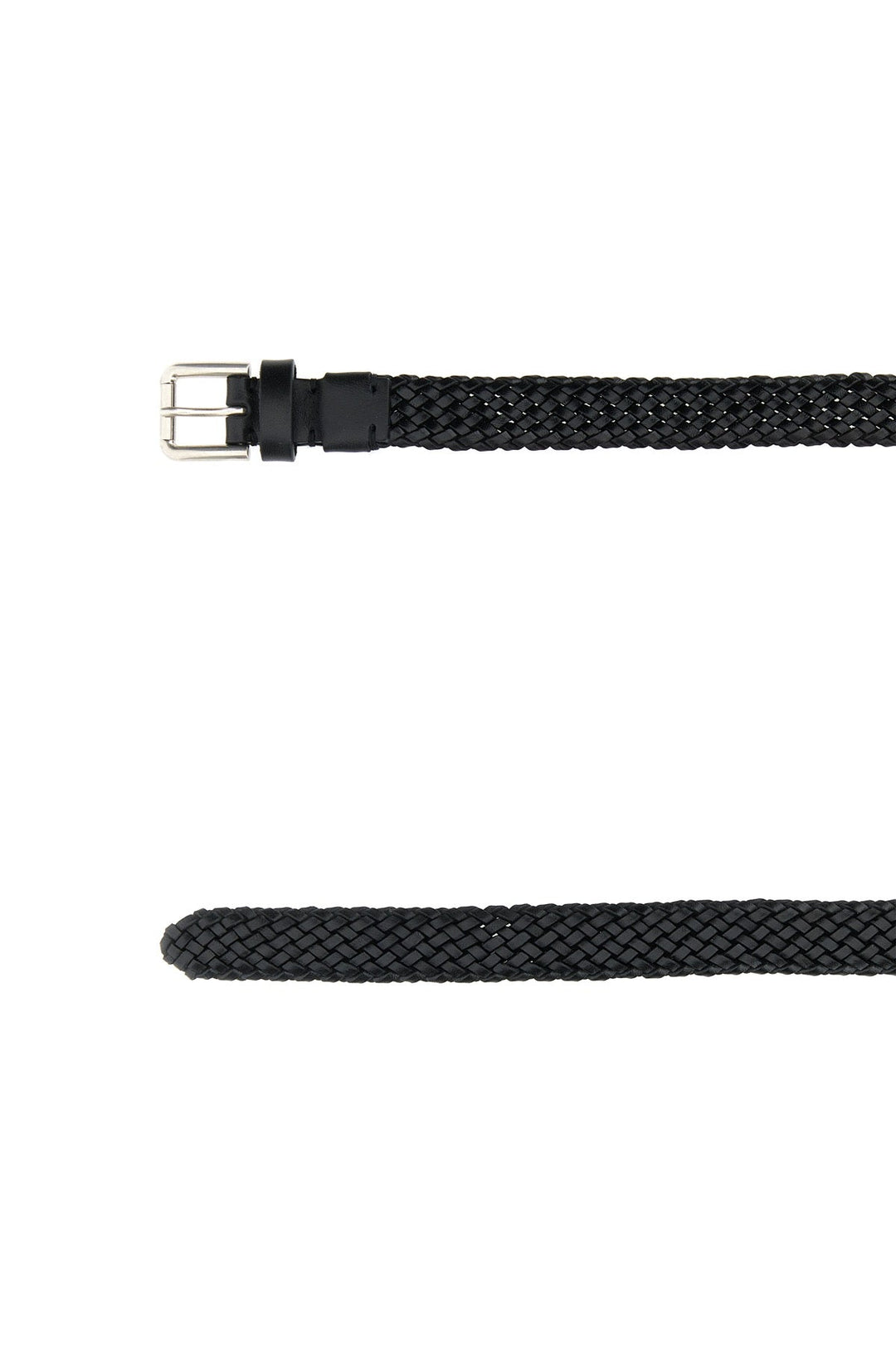 Dolce & Gabbana Men Black Leather Belt