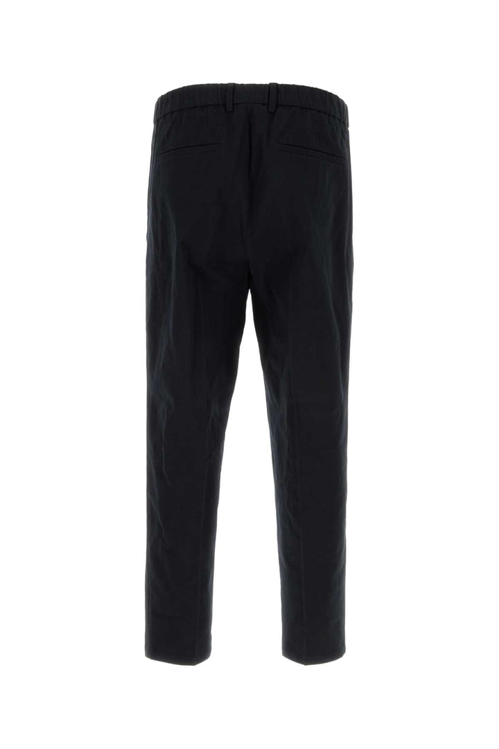 Jil Sander Men Midnight Blue Cotton Pant