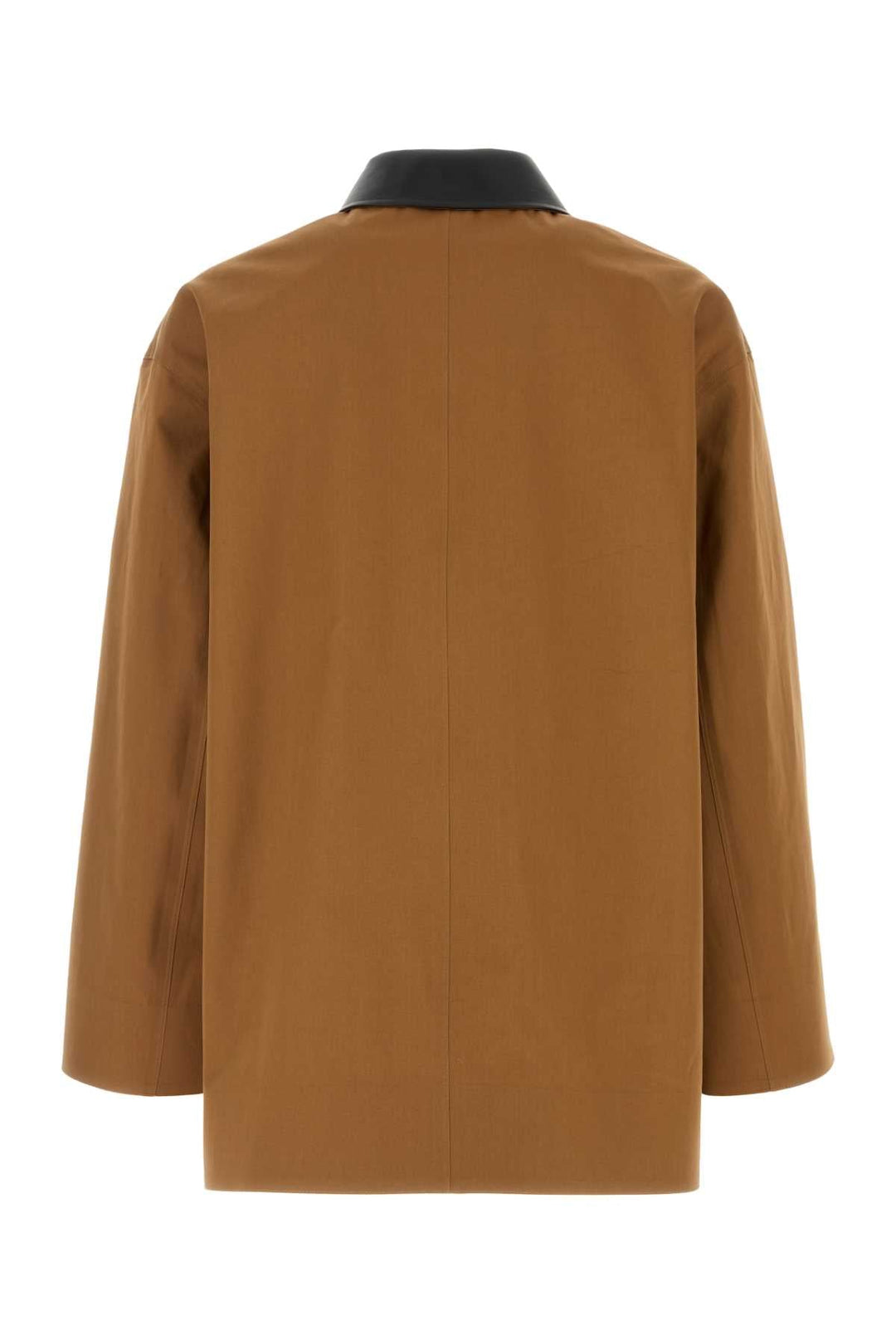 Jil Sander Men Caramel Cotton Trench Coat