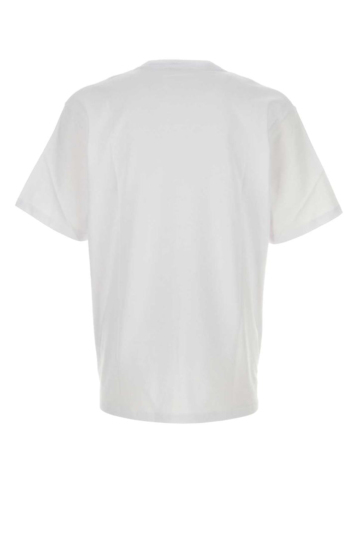 Jw Anderson Men White Cotton T-Shirt
