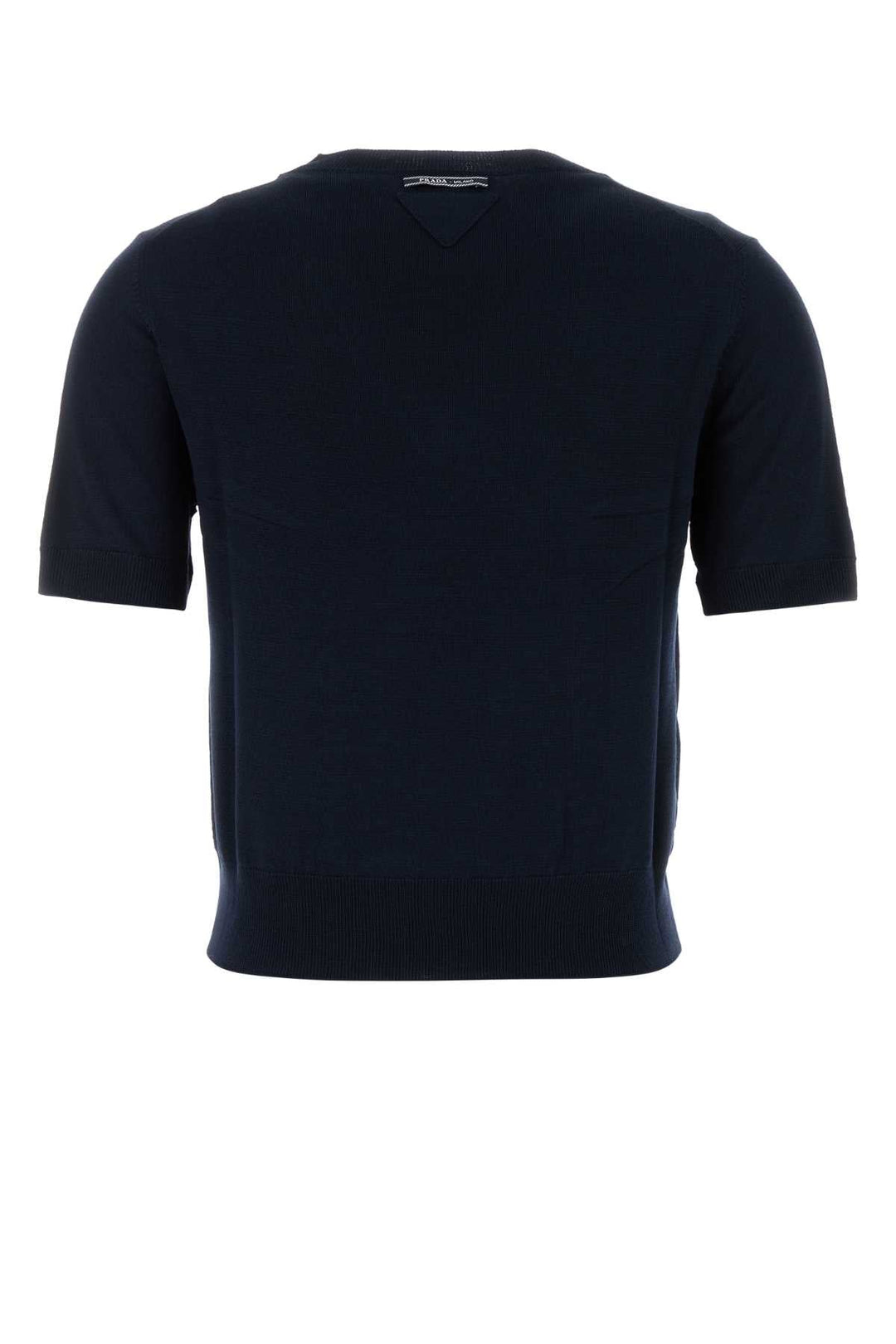 Prada Women Midnight Blue Wool Sweater