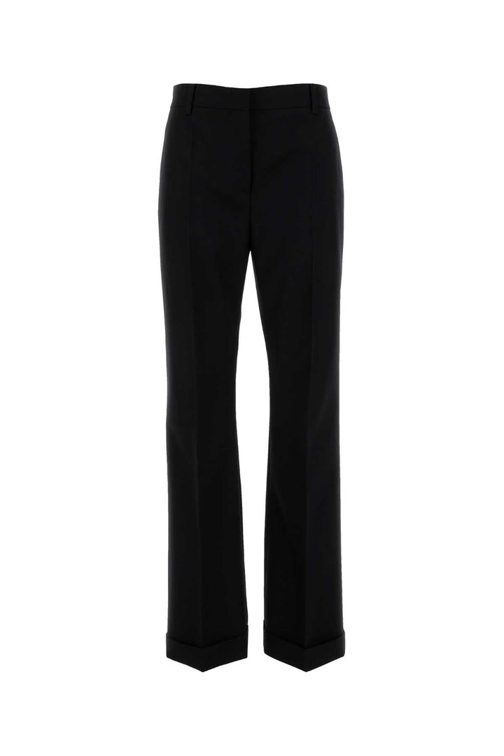 Prada Women Black Gabardine Pant