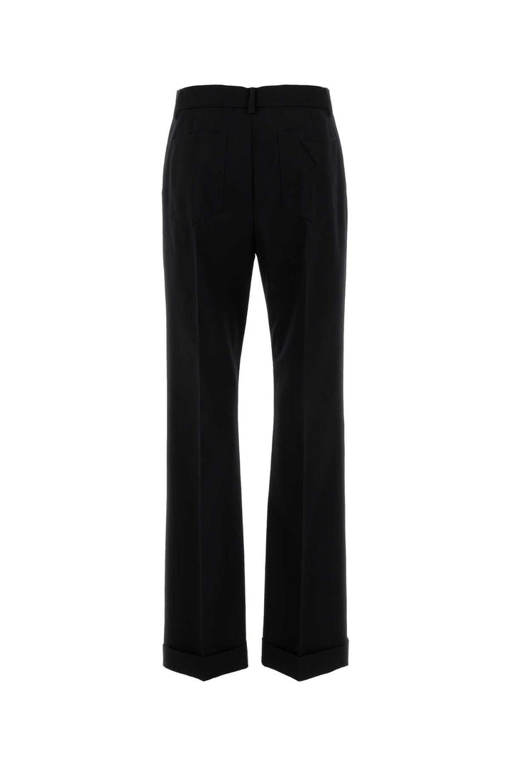 Prada Women Black Gabardine Pant