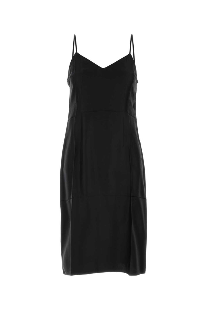 Prada Women Black Twill Dress