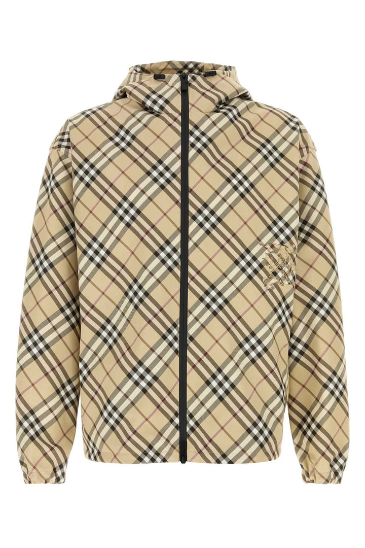 Burberry Men Embroidered Polyester Jacket