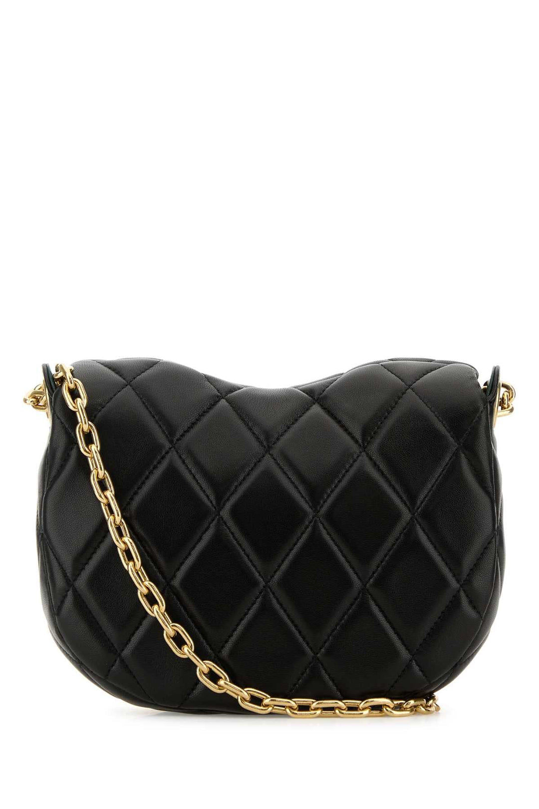 Burberry Women Black Leather Rocking Horse Shoulder Bag