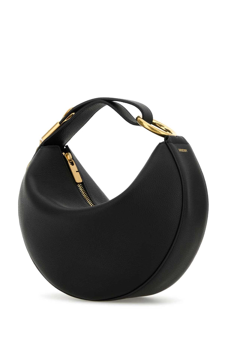 Burberry Women Black Leather Handbag