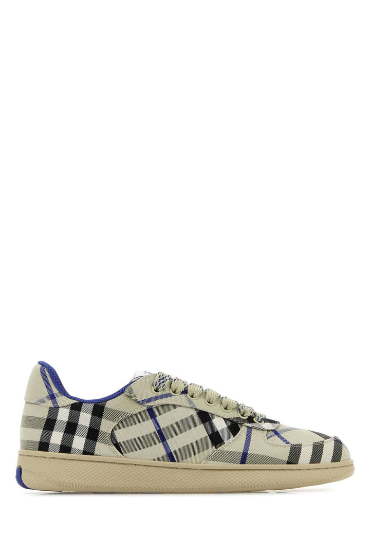 Burberry Women Embroidered Canvas Terrace Sneakers
