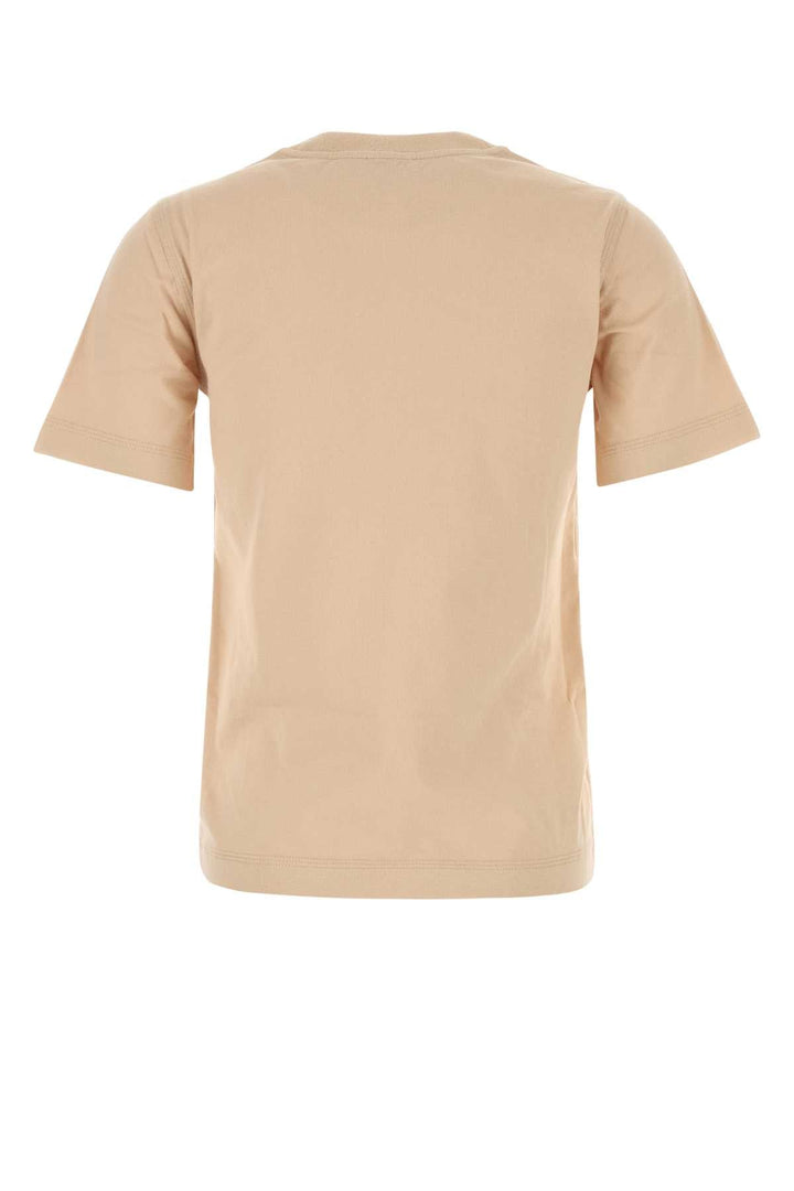 Burberry Women Skin Pink Cotton T-Shirt